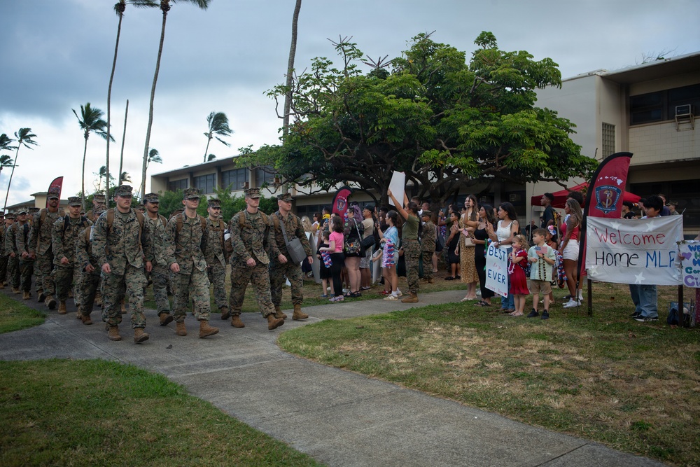 3rd MLR Returns Home from the Philippines