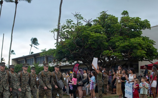 3rd MLR Returns Home from the Philippines