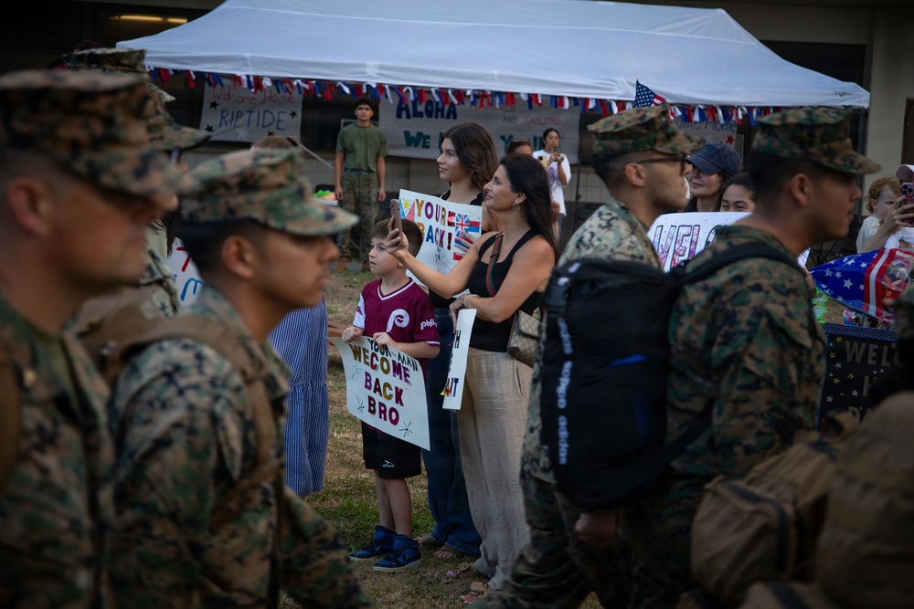 3rd MLR Returns Home from the Philippines