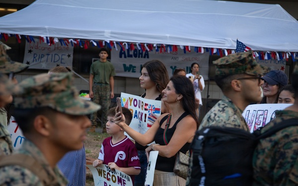 3rd MLR Returns Home from the Philippines
