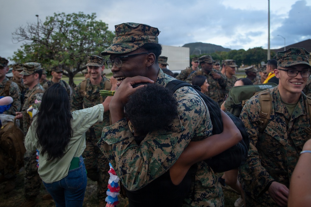 3rd MLR Returns Home from the Philippines