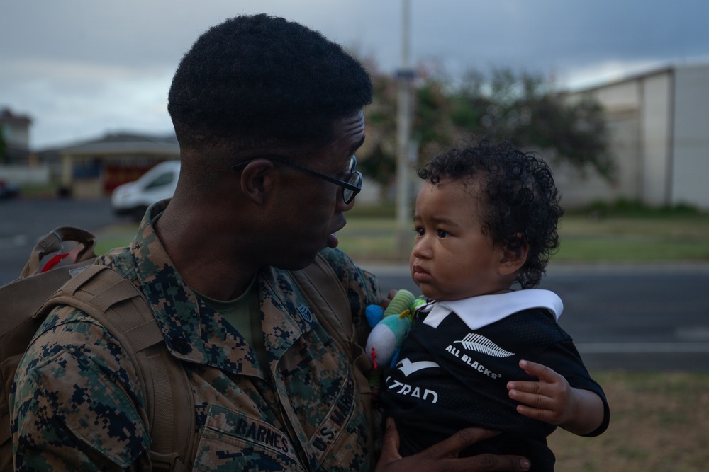 3rd MLR Returns Home from the Philippines