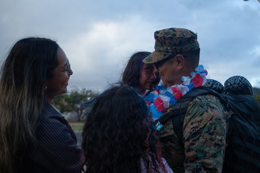 3rd MLR Returns Home from the Philippines
