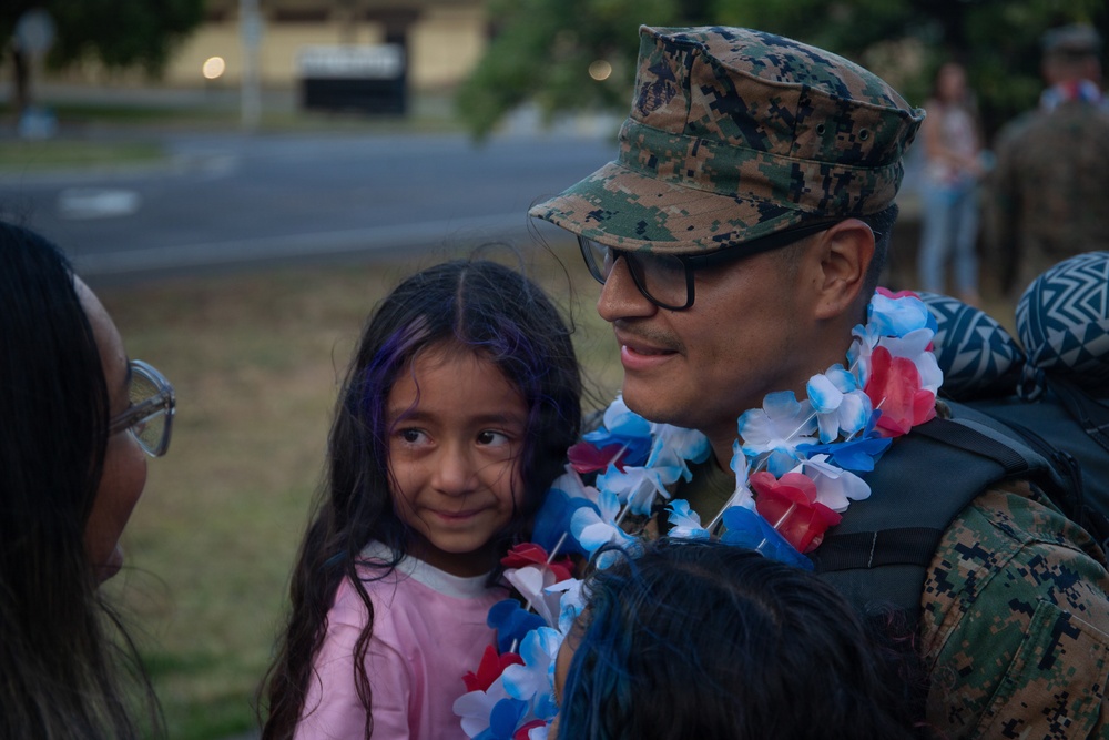 3rd MLR Returns Home from the Philippines
