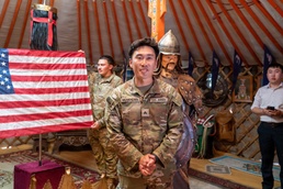 Home Again: Mongolian-Born Soldier Returns in U.S. Army Uniform