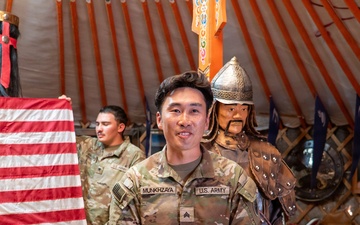 Home Again: Mongolian-Born Soldier Returns in U.S. Army Uniform