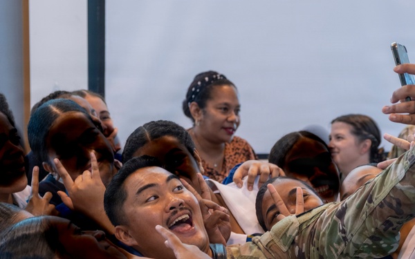 25th Infantry Division Band Visits Schools Across Suva During America 250 Celebration