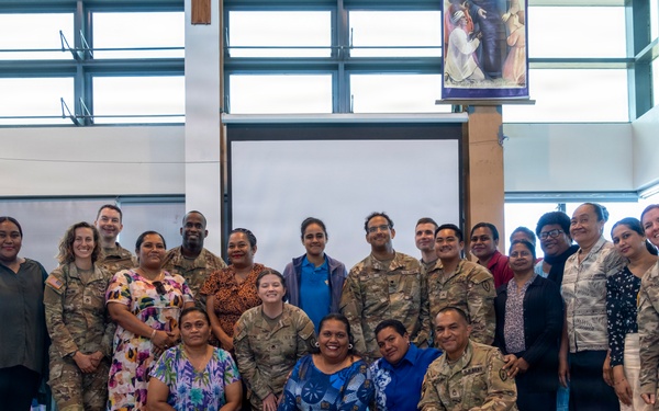 25th Infantry Division Band Visits Schools Across Suva During America 250 Celebration