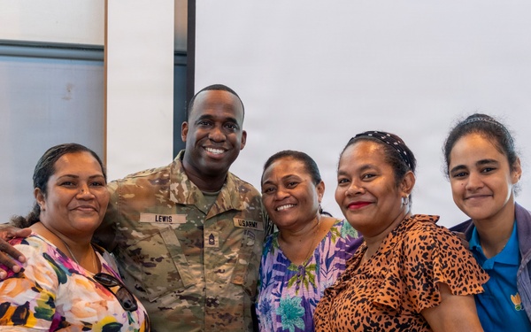 25th Infantry Division Band Visits Schools Across Suva During America 250 Celebration
