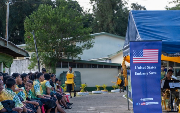 25th Infantry Division Band Visits Schools Across Suva During America 250 Celebration