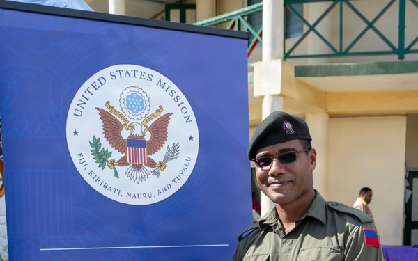 25th Infantry Division Band Visits Schools Across Suva During America 250 Celebration