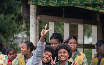 25th Infantry Division Band Visits Schools Across Suva During America 250 Celebration