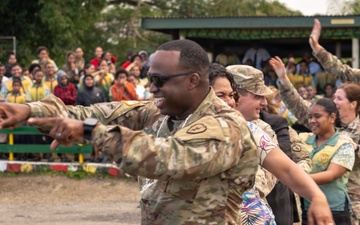 25th Infantry Division Band Visits Schools Across Suva During America 250 Celebration