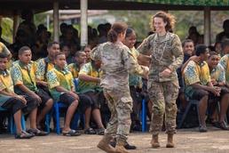 25th Infantry Division Band Visits Schools Across Suva During America 250 Celebration