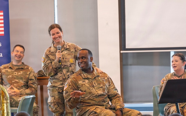 25th Infantry Division Band Visits Schools Across Suva During America 250 Celebration