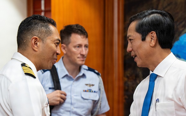 Pacific Partnership 2026 and Pacific Friendship 2026 Conduct Office Call with Vietnamese Armed Forces Officials in Quang Tri, Vietnam