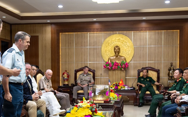 Pacific Partnership 2026 and Pacific Friendship 2026 Conduct Office Call with Vietnamese Armed Forces Officials in Quang Tri, Vietnam