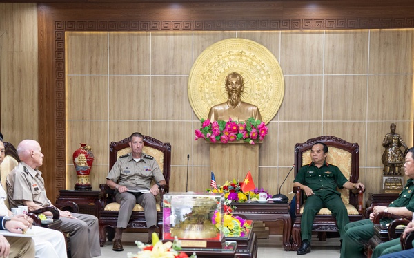 Pacific Partnership 2026 and Pacific Friendship 2026 Conduct Office Call with Vietnamese Armed Forces Officials in Quang Tri, Vietnam