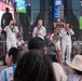 Navy Band Northeast performs in Times Square