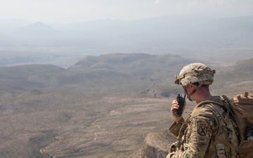 62nd Engineer Battalion conducts a Sling Load Operation to assist U.S. Border Patrol