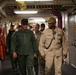 Venezuelan Army Maj. Gen. Delfín Alfredo Espinoza Torres, personnel director for the Bolivarian National Guard, tours USS Fort Lauderdale.