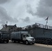 U.S. Navy Sailors load water donated by the Netherlands aboard the littoral combat ship USS Billings (LCS 15) while moored in Willemstad, Curacao, July 3, 2026.