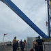 U.S. Navy Sailors load water donated by the Netherlands aboard the littoral combat ship USS Billings (LCS 15) while moored in Willemstad, Curacao, July 3, 2026.