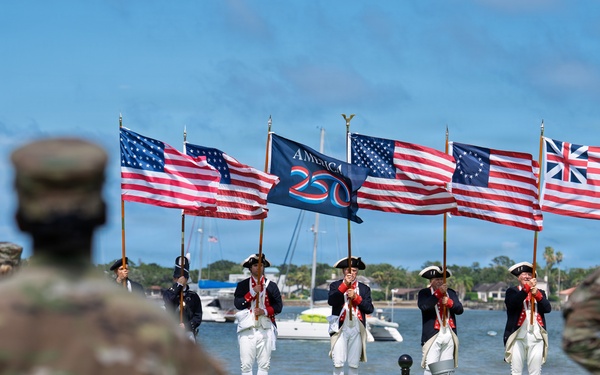 FLNG celebrates America 250th