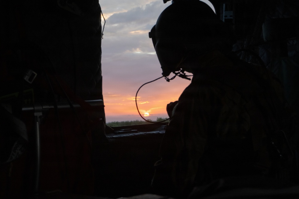 JTF-SB soldiers conduct sling load operation to assist U.S. Border Patrol