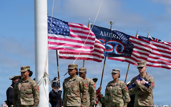 FLNG celebrates America 250th
