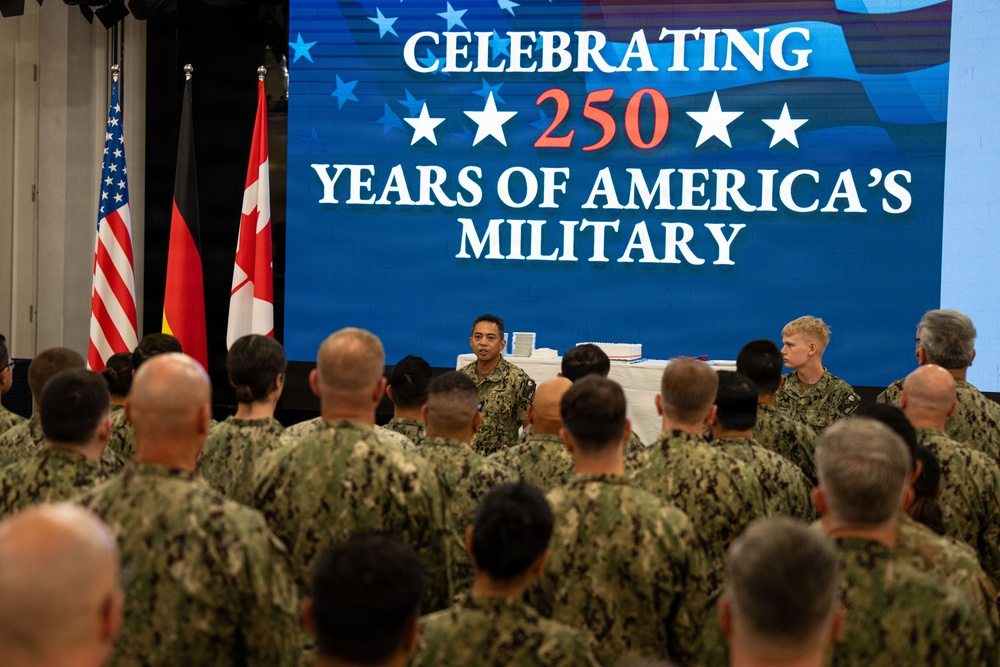 Pacific Partnership 2026 Conduct Fourth of July All Hands Call in Quang Tri, Vietnam
