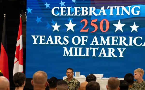Pacific Partnership 2026 Conduct Fourth of July All Hands Call in Quang Tri, Vietnam