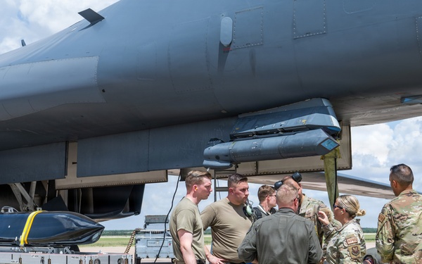 Dyess Airmen validate pre-flight procedures during LRASM Event Zero