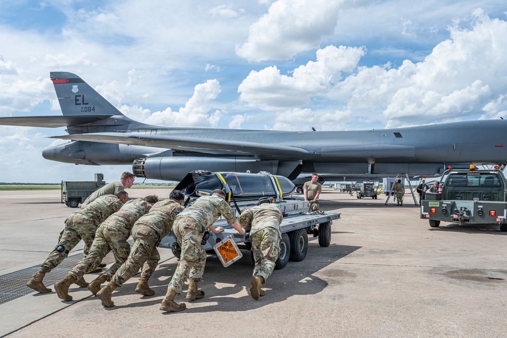 Dyess Airmen validate pre-flight procedures during LRASM Event Zero