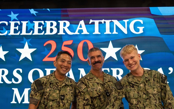 Pacific Partnership 2026 Conduct Fourth of July All Hands Call in Quang Tri, Vietnam