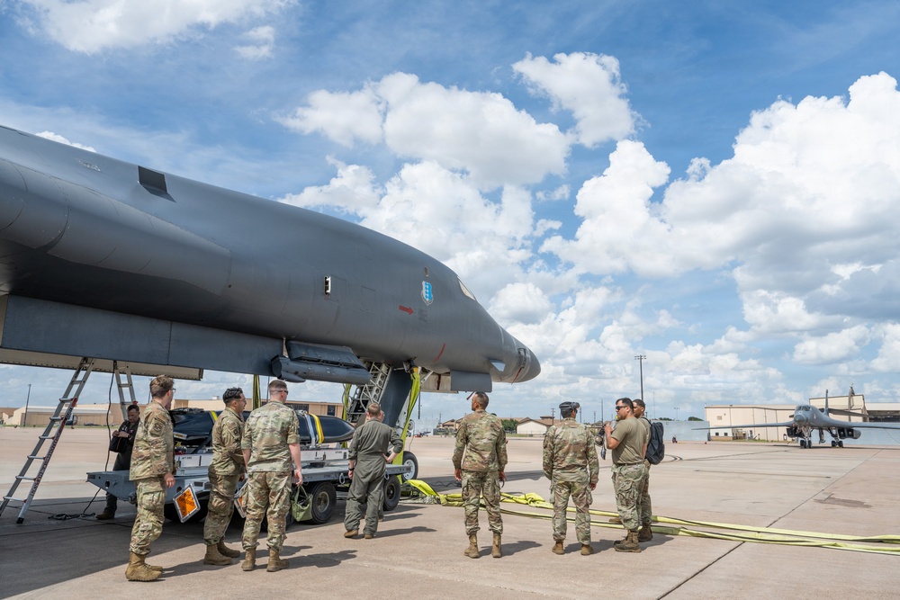 Dyess Airmen validate pre-flight procedures during LRASM Event Zero