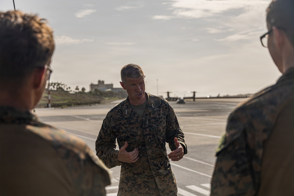LCF-24: Maj. Gen. Jarrard Speaks with Marines