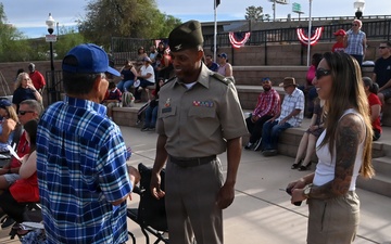 YPG commander keynotes local Independence Day celebration, Soldiers recognized