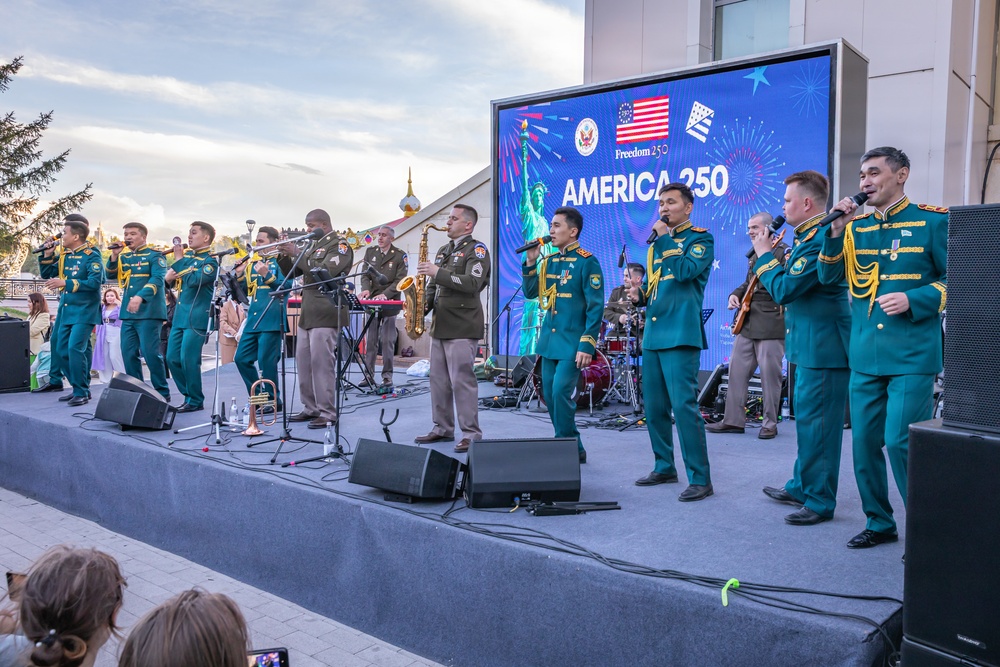 108th AB Performs for Freedom 250
