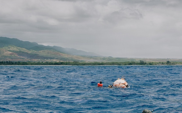 U.S. Navy, U.S. Marine Corps, and Royal New Zealand Navy EOD technicians conduct mine countermeasures training during RIMPAC 26