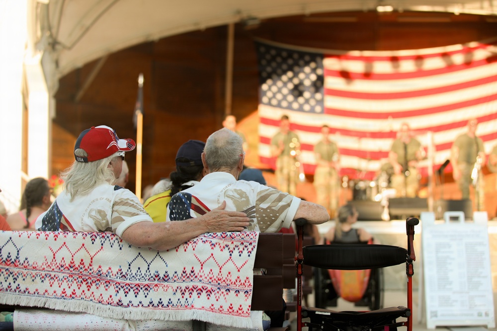 39th Army Band 250th Independence Day Performance