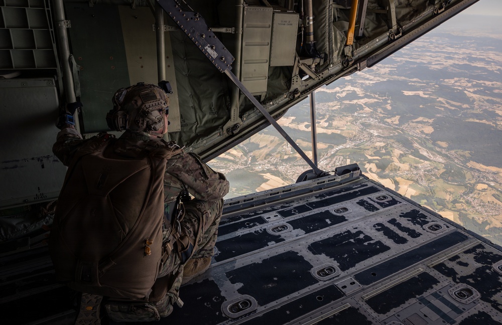37th AS honors America's 250th anniversary over Germany