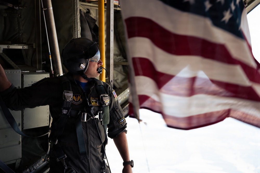 37th AS honors America's 250th anniversary over Germany