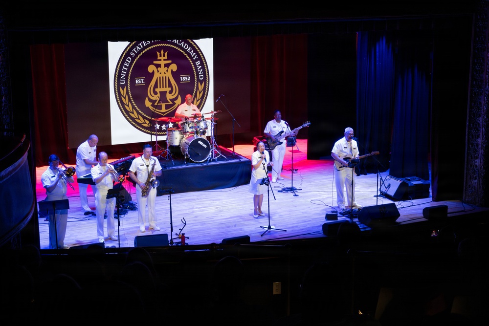 U.S. Naval Academy Band performs in Dothan