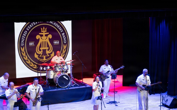 U.S. Naval Academy Band performs in Dothan