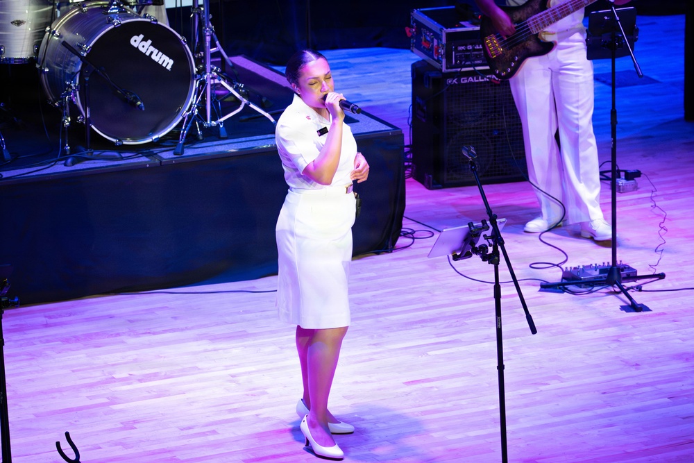 U.S. Naval Academy Band performs in Dothan