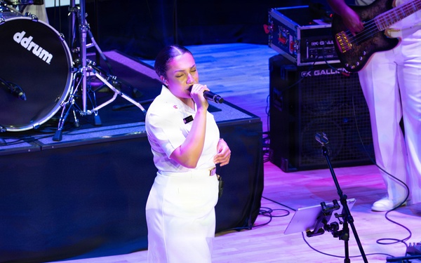 U.S. Naval Academy Band performs in Dothan