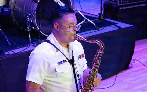 U.S. Naval Academy Band performs in Dothan