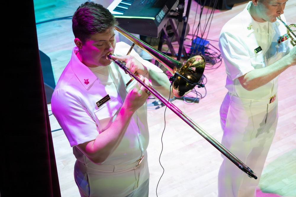 U.S. Naval Academy Band performs in Dothan