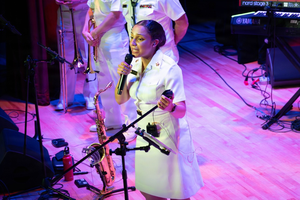 U.S. Naval Academy Band performs in Dothan